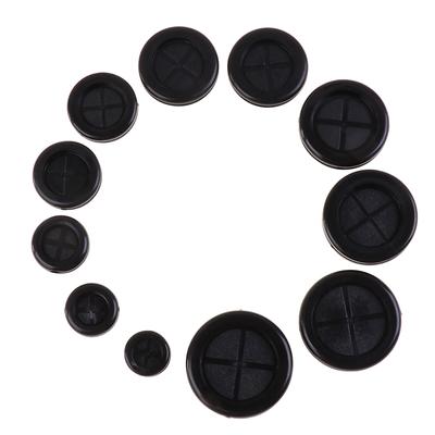 10Pcs Blanking Blind Rubber Wiring Grommets Hole Plug Electrical Wire Gasket