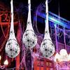 Halloween Luminous Bag Three-piece  Web Cotton Ball Nests Hanging Decoration Bar Haunted House Props
