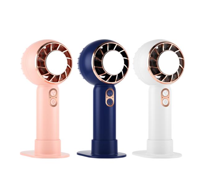 High Quality Three Gears Speed Ice Compress Fan With Portable Small Fan Lightweight Handheld Table Standing Mini Air Cooling Fan