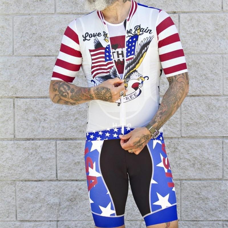 Unisex Triathlon Cycling Suit One-Piece Performance