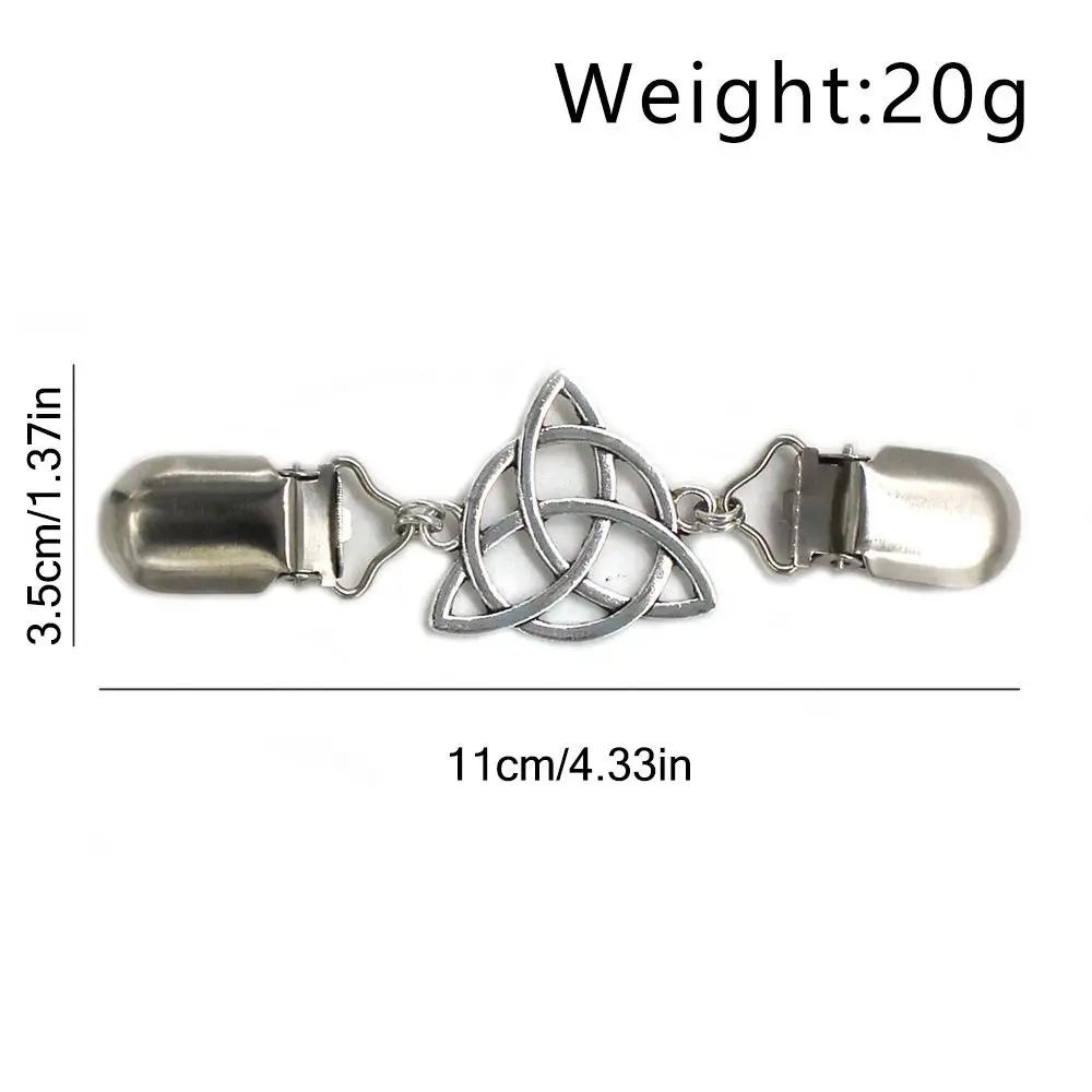 Fashion Accessories Multifunctional Clip Cardigan Clip Silver Color Vintage Style Shawl Brooch Sweater Blouse Pin