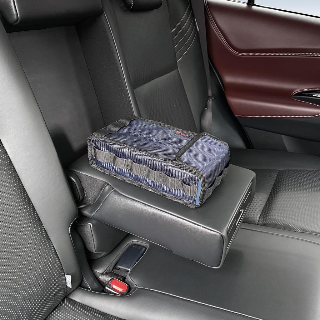 Napolex FAGOS Auto-Taschentücherbox Kann einzeln oder mit anderen Einheiten verbunden werden Ballistische Aufbewahrung Praktisches Autozubehör - - Design, Serie,