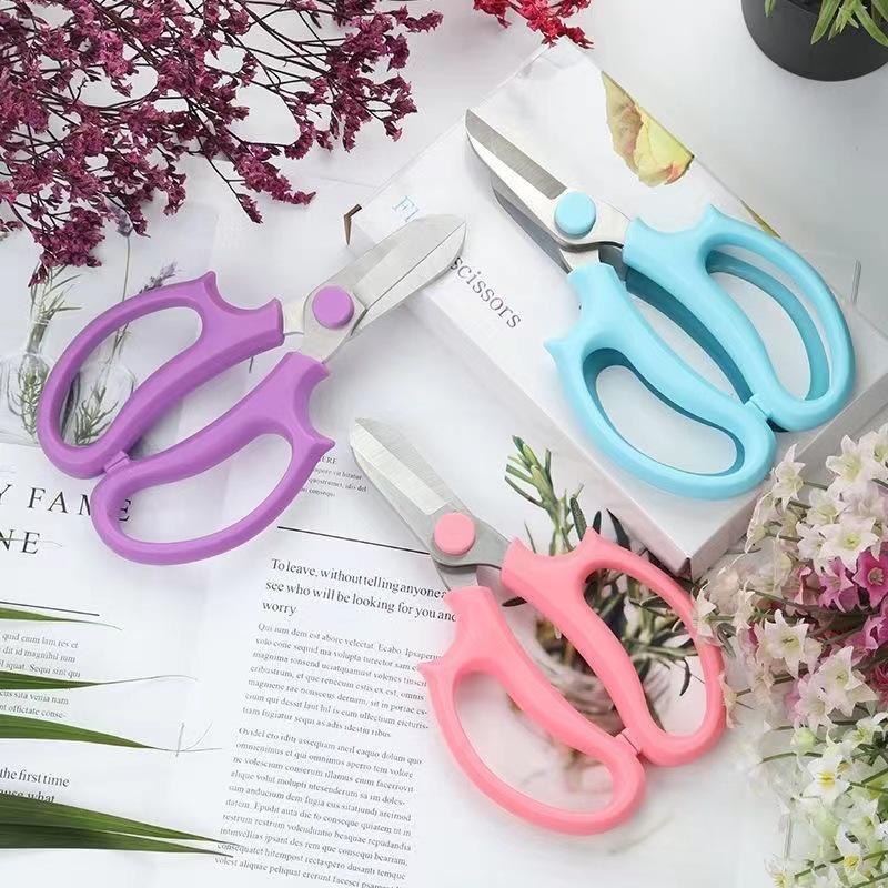 Multi-functional Gardening Pruning Shears - Stainless Steel Scissors for Florist, Flower Shop, Potted Plants, and Garden Tools