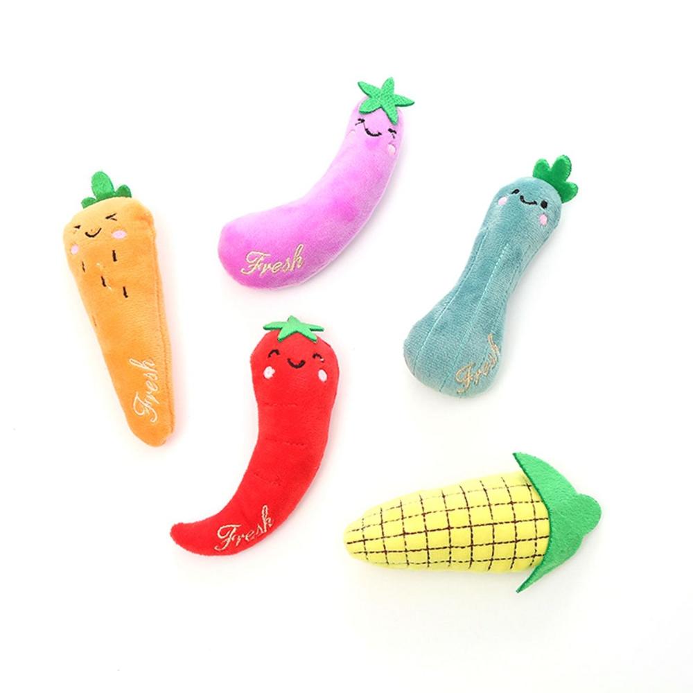 Dog Kitten Indoor Cute Soft Plush Interactive Chew Toy Teeth Bite Toys Cat Mint Toys Catnip Pillows