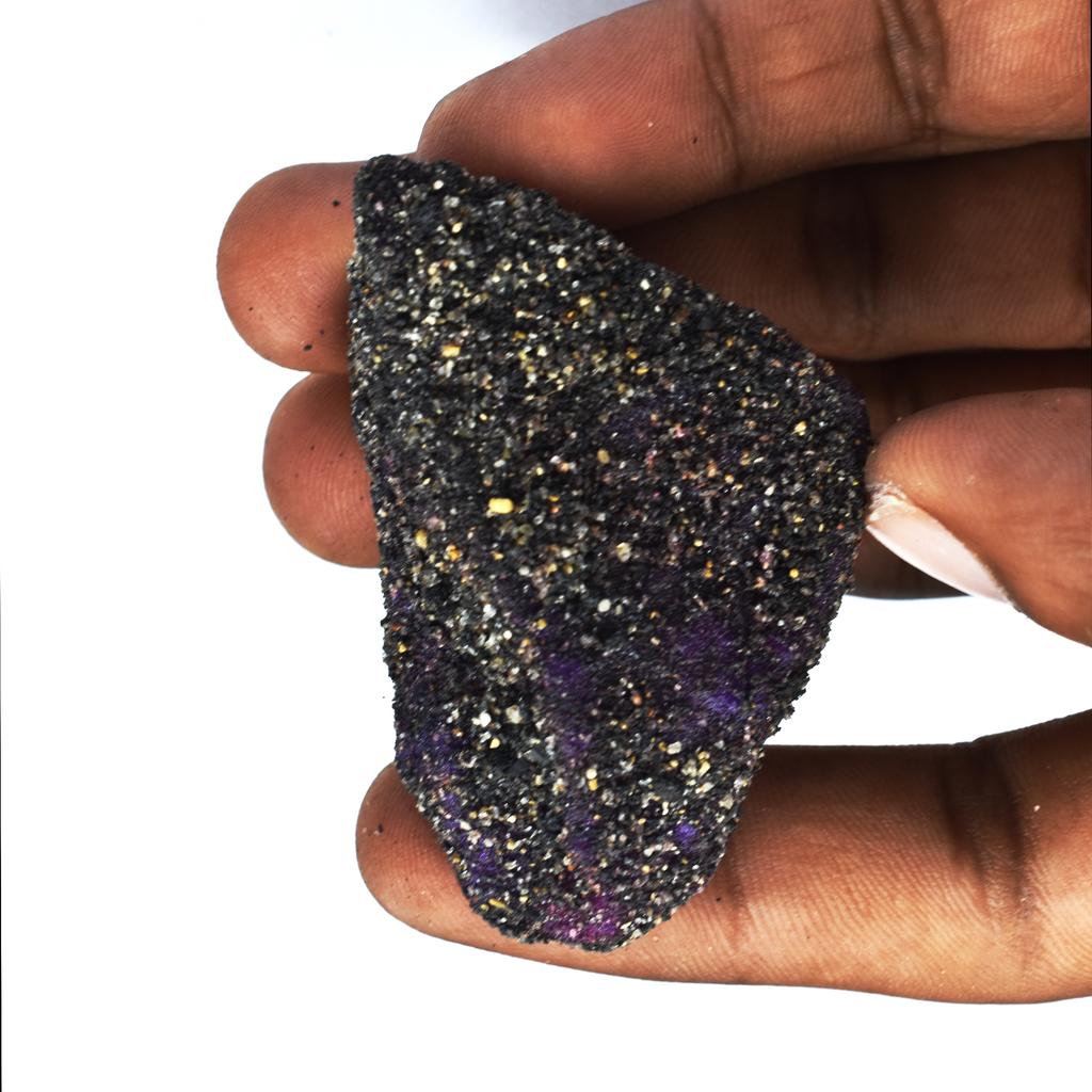 Natural Purple Sapphire Loose Gemstone Uncut Raw Rough 59 ct September Birthday Birthstone