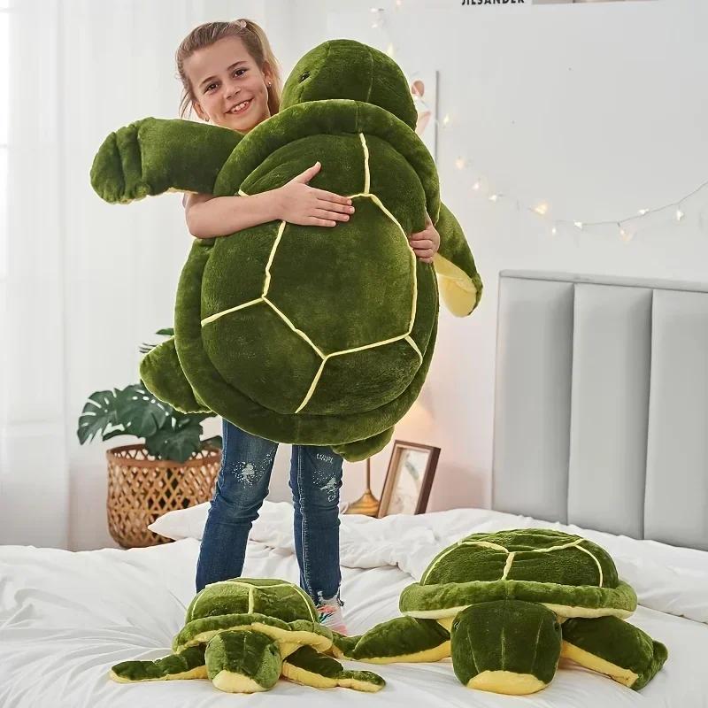Mommy Sea Turtle Stuffed Animal Mom Baby Plush Toy Cute Soft Small Mama Family Little Babies Ocean Animals Gifts for Kid