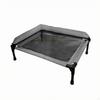 Elevated Pet Bed Breathable Bolster Off the Floor Gray S