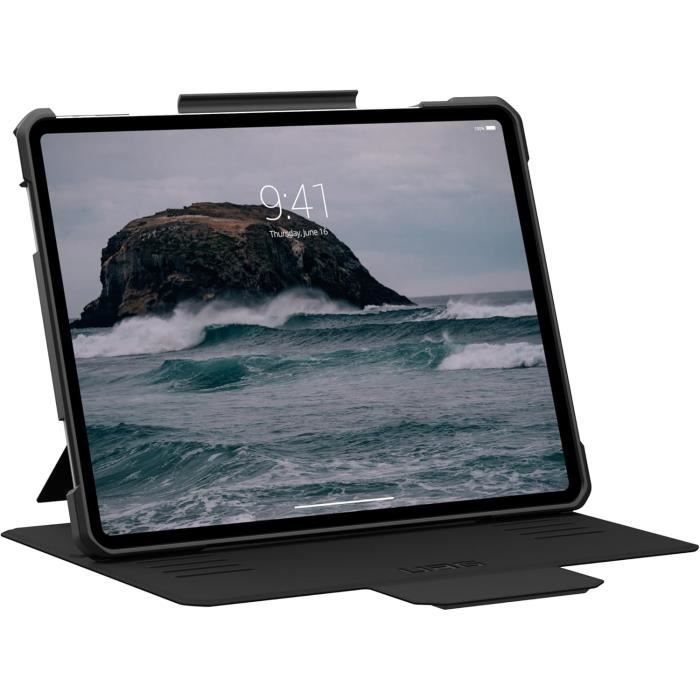 Urban armor gear metropolis se case apple ipad air 13 m2 / 2024 coque fonction réveil/sommeil,support pour stylet apple pencil/lo