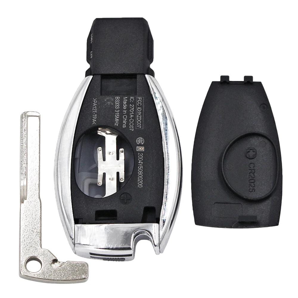 2/3/4 B BGA Remote Car Key Shell Fob Case for  Benz A B C E S Class W203 W204 W205 W210 W211 W212 W221 W222