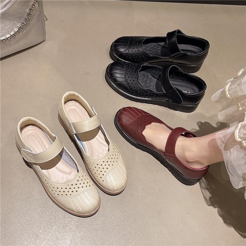 Scarpe da Donna in Rete Scarpe Singole Traforate Traspiranti Antiscivolo Sandali