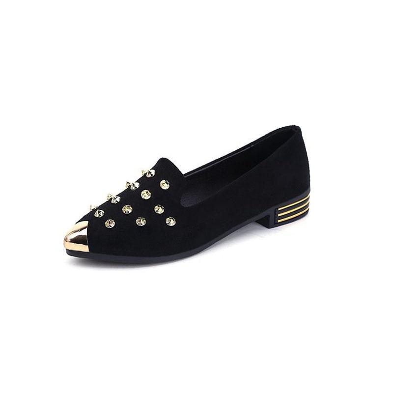 Women Fashion Sexy Comfort Low Heel Ladies Shoes Ballet Flats With Timeless Design