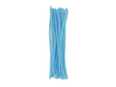 Creative Blue Plush Wires 40 Pcs. DPK-25