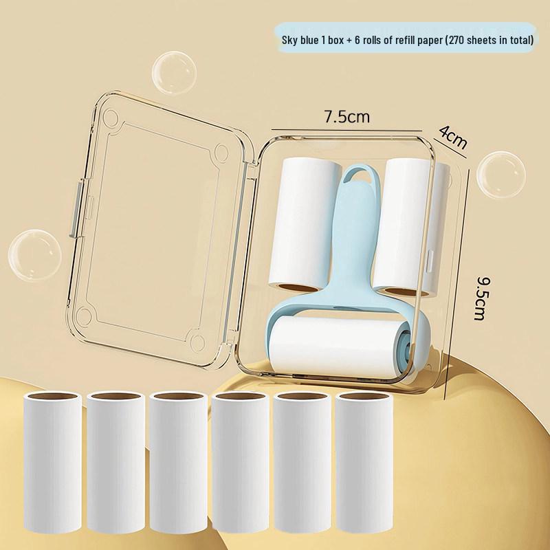 Compact Lint Roller: Household Hair & Clothes Removal Tool