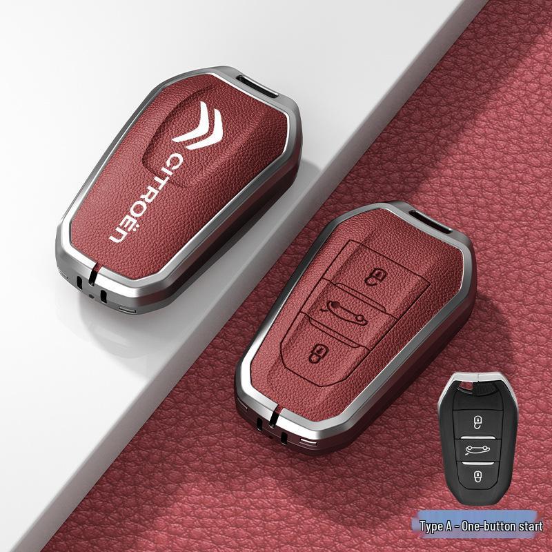 Car Key Cover & Buckle for Citroen C3XR, C4L, Tianyi, C5, C4 Sega, Elysee, C6 Models