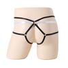Sexy Crotchless Jockstrap Mens O-Ring Hole Lingerie Sissy Panties Adjust Strap G-String Tanga Hombre Open Butt Underwear Thongs