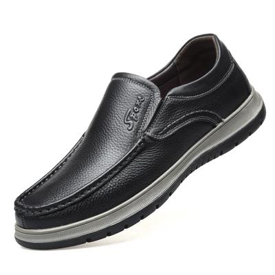Modische Rindlederschuhe für Herren Weiche Sohle Frühling Herbst Herren Slipper Mode Lässig Luxus Designer Schuhe Herren