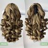 Women Heat Resistant Synthetic Clip In Ponytail Hair Extensions For Daily Wear And Parties