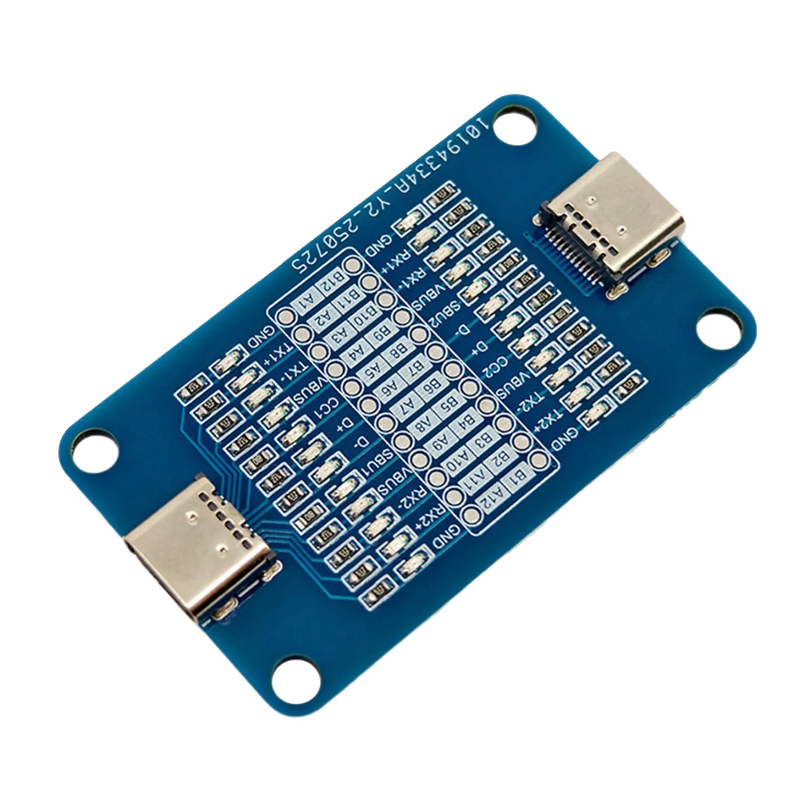 

Type C Tester Module Lightweight Fiberglass Construction USB C Test Board Enhanced Durability for Engineer Daily Use 1