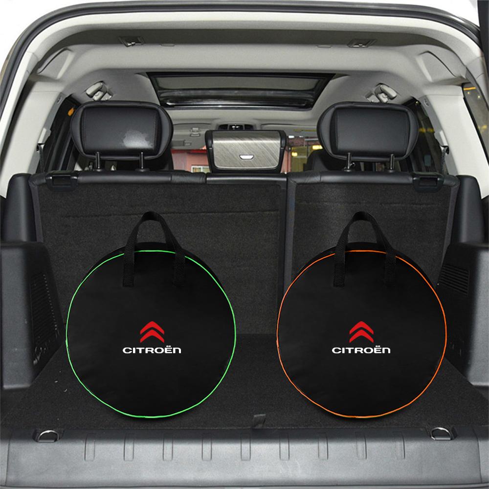 Große Kapazität Aufbewahrungstasche Autoladegerät Runde Aufbewahrungstaschen Werkzeug-Tragetasche Für Citroen C4 C3 C5 C1 Berlingo Celysee Cactus Picasso