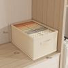Clothes Organizer Trousers Clothes Jeans Storage Box Underwear Bra Socks Artifact Compartment Box Wardrobe Clothes Organizer