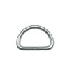 Weldable Half-Round Metal D-Ring Buckle - Iron DIY Bag Hook Accessory