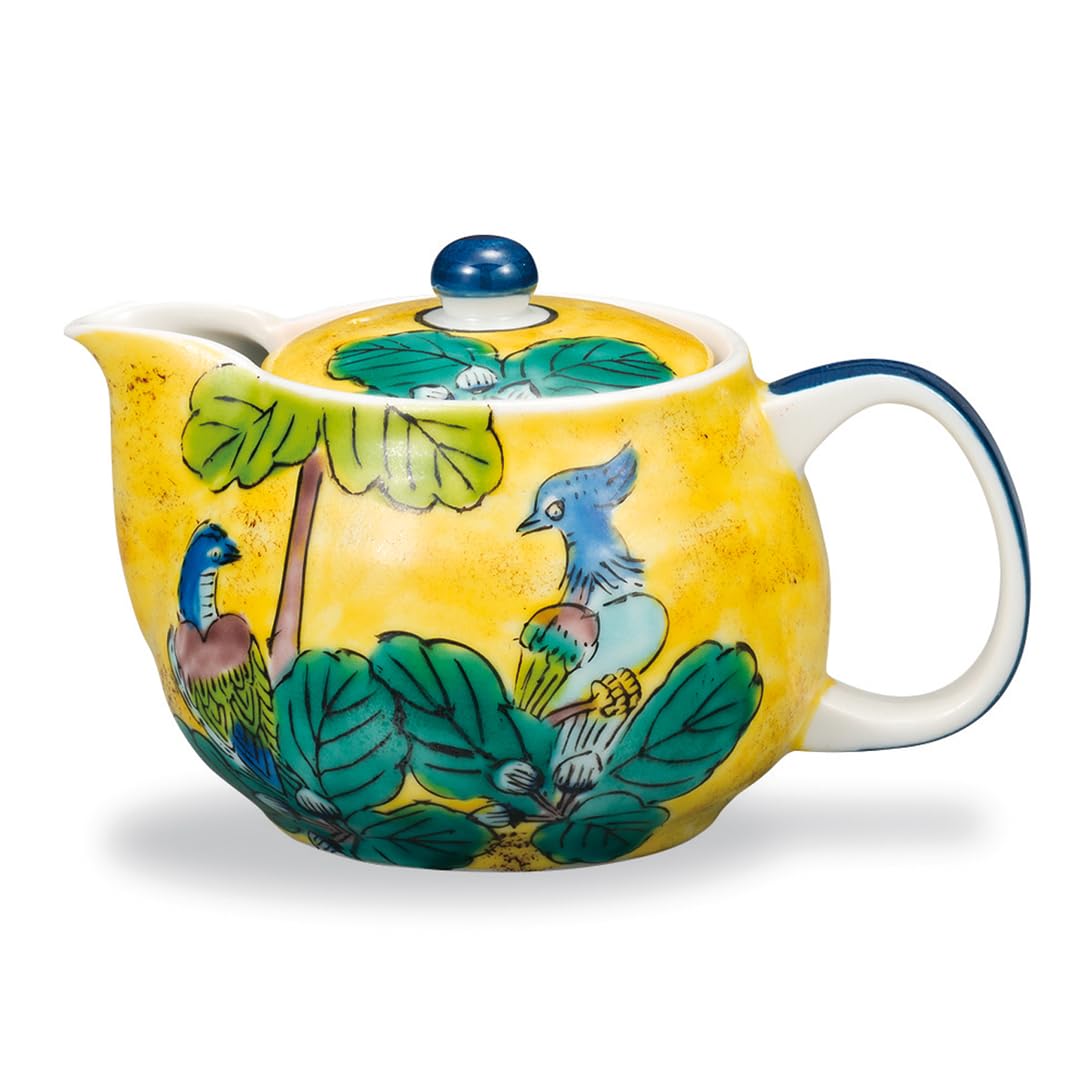 

Kutani ware teapot, Yoshidaya style (with tea strainer) AP7-0434