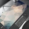 PC Gamer Mousepad Geometirc Mouse Pad Large Mouse Mat Natural Rubber Table Rugs Office Desk Mats Mousepads xcm Locking Edge