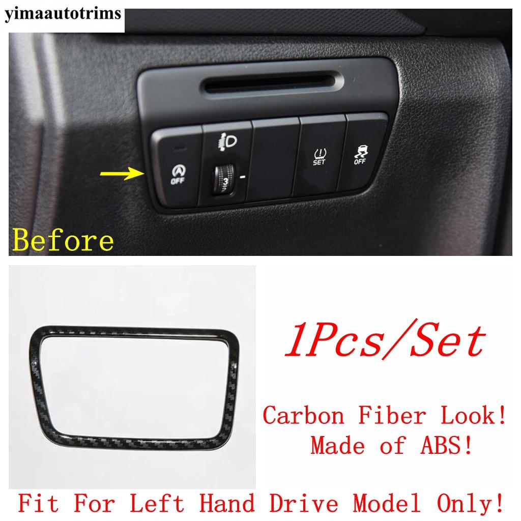 For Hyundai Creta  -  Window Lift Head Light Steering Wheel Gear Air AC Vent Outlet Cover Trim Carbon Fiber Accessories