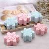 Christmas Snowflake Soap Mold Silicone Mold Aroma Gypsum Plaster Resin Mould