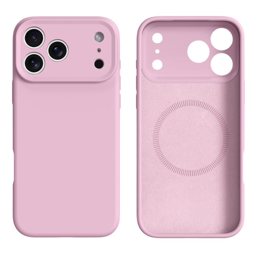 For iPhone 17 Pro Max Case Compatible with MagSafe Precise Cutouts Liquid Silicone Protective Back Cover