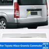 Rear Trunk Lid Tailgate Door Boot Trim For Toyota Hiace Granvia Commuter - 2024 Carbon Fiber Accessories Car Styling