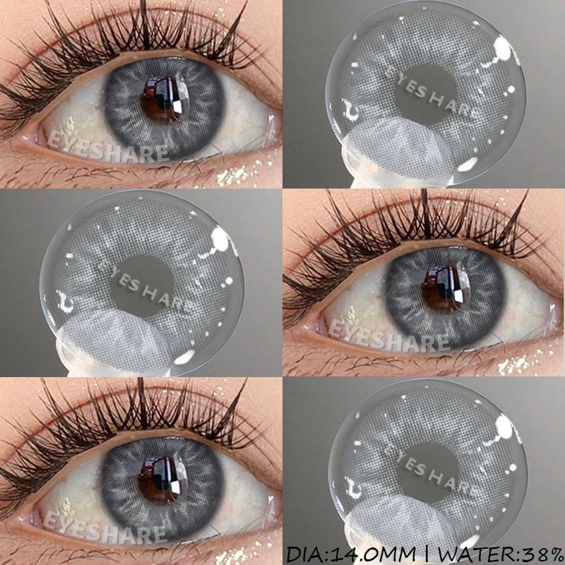 1 Pair Color Contact Lenses for Eyes Natural Eye Lens Blue Eye Lenses Brown Lenses Gray Pupils Yearly Green Eye Contacts