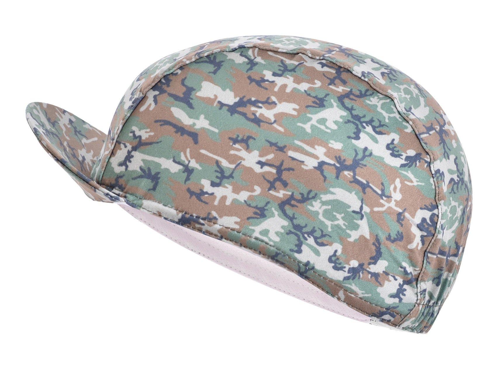 

TARO WORKS Cycling Inner Stretchy Beanie Camouflage Cap, Spring, Autumn, Winter, Stretch, Moisture-Wicking, Quick-Drying, Cap,