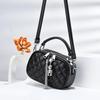 Women's Diamond Quilted Mini Crossbody Bag 2025 - New Textured Style Shoulder Handbag