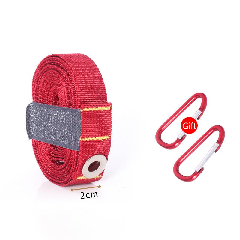 

Уличный навес на шнурке, расширение, с походным снаряжением, веревка для сушки одежды, артефакт, многофункциональная регулируемая веревка 3M красный