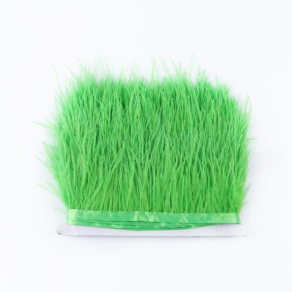 Ostrich Feather Edge 6 -8cm Decorative Wedding Diy Accessories Evening Dress Edge 