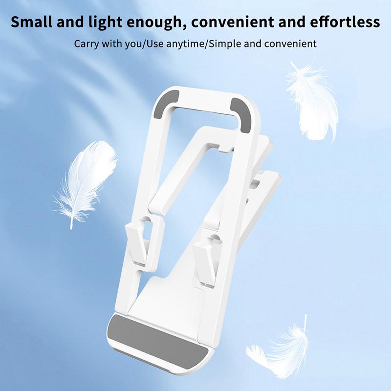 Universal Foldable Mobile Phone Holder Portable Desktop Adjustable Phone Stand For Iphone 16 15 Samsung Xiaomi Desk Lazy Bracket