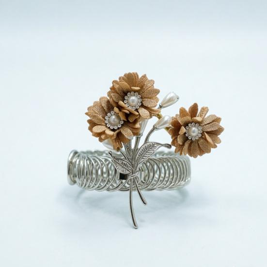 Curtain Buckle No Drill Installation Spring Coil Shape Easy One-Click Fixing Fabric Flower Curtain