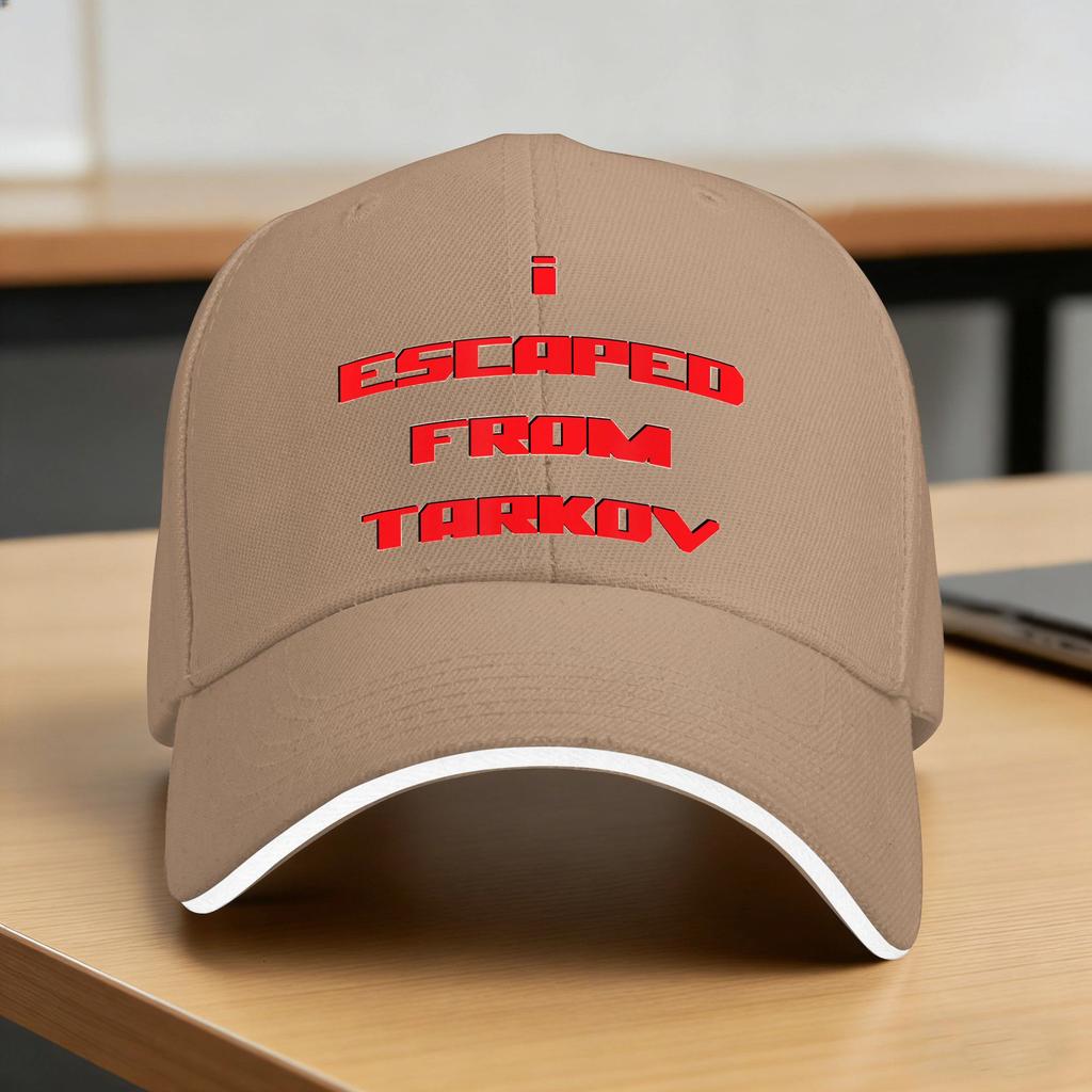 I Escaped From Tarkov Casual Baseball Cap Summer Trucker Hat High Quality Hunting Female Male Classic Baseball Caps