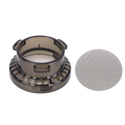 54mm Dosing Funnel Puck Screen Set ABS Portafilter Dosing Funnel Filter Screen for 8series Coffee