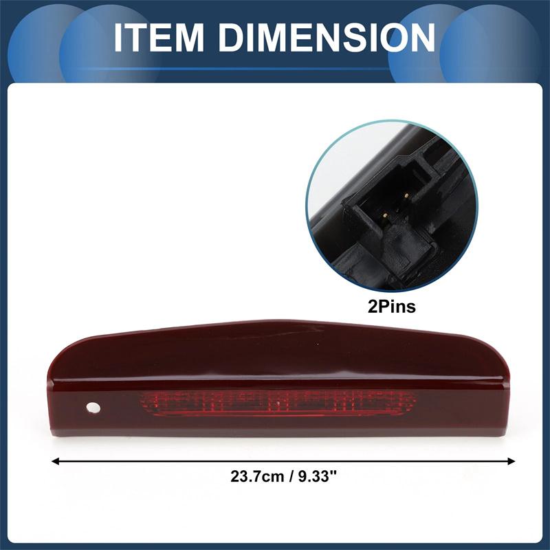 13188045 Led 3Rd Third Brake Light For Opel Corsa D/E 2007-2019 Rear Additional High Mount Stop Signal Lamp 1222130 510511640