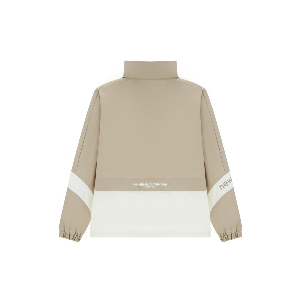 New Balance Lifestyle Jacket Asia Sizing 'Beige White' Unisex 5AD12103-LBE