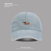 Cappellino da baseball in denim ricamato Dachshund per primavera ed estate, regolabile da donna, parasole da esterno, tempo libero, morbido, cappello da uomo
