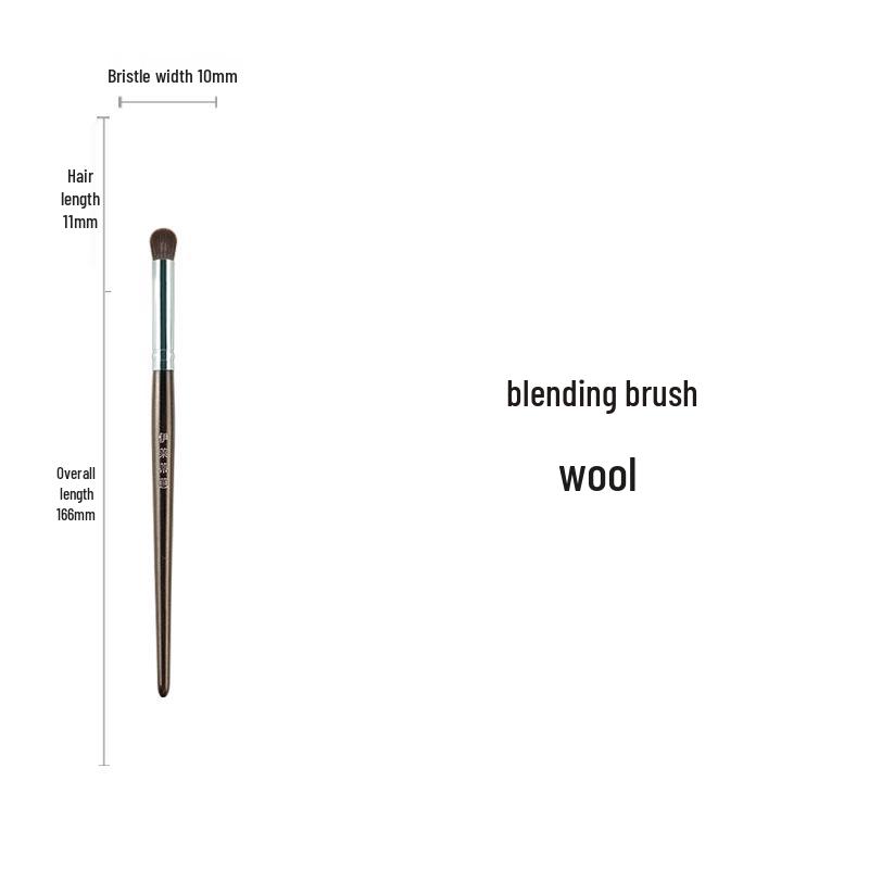 Cangzhou 14-teiliges Make-up Pinselset: Tier- & Faserhaarpinsel für Puder, Eyeliner und Lidschatten.