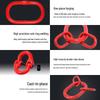 High-Strength Lifting Shackle Butterfly Buckle Double Ring Chain Connector
