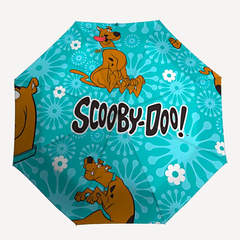 

1pc Scooby-Doo Pattern 8-Ribs Sturdy Frame, Automatic Open/Close, Durable & Colorful Ideal for Beach, Travel, And All Seasons, 10102
