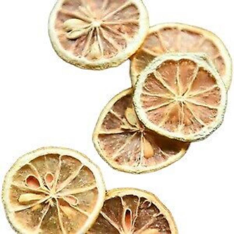 Natural Dried Lemon Slices Yellow Fragrance Fall Hem Fat Herbal Tea