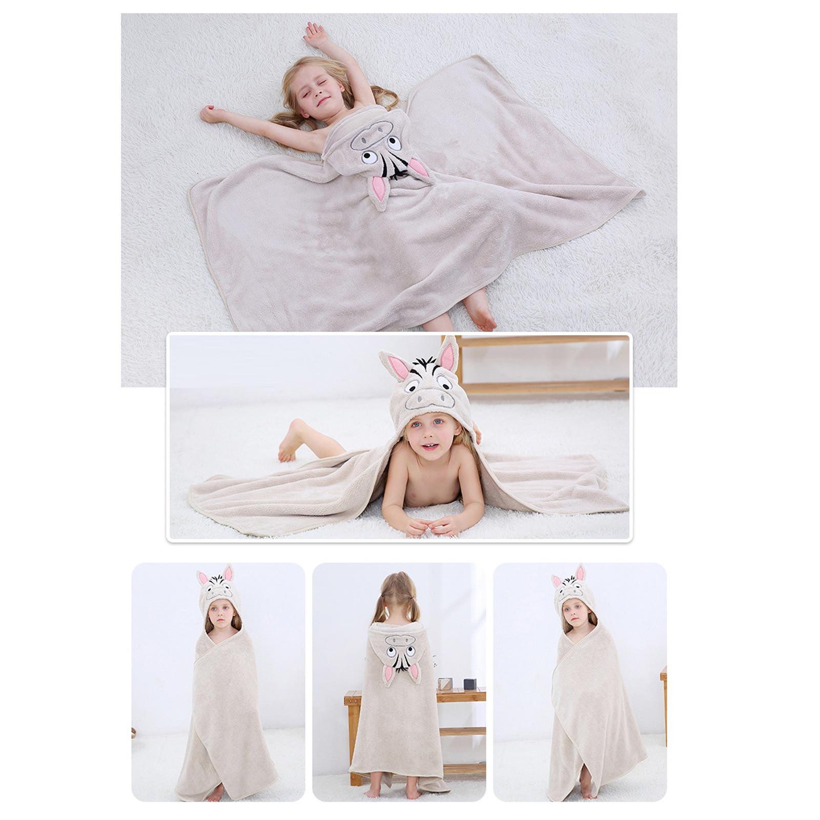 

Малюки хлопчики дівчатка милий мультфільм плюшеві отримання ковдра плащ обернути халат One size хакі