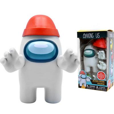 Amongus Action Figures White, 1 Korean Toy