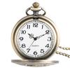 Fashion Zodiac Constellation Pisces Retro Pocket Watches with Chain for Man's Women's Gifts